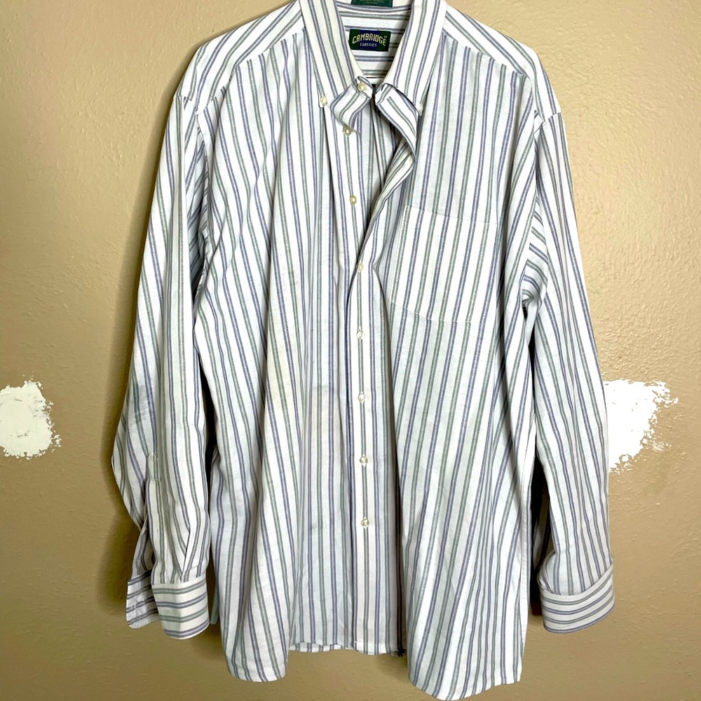 Men’s Oxford Shirt from Cambridge.  XXL